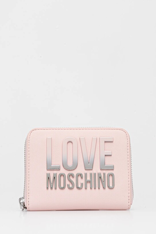 Гаманець Love Moschino імітація лицьової шкіри рожевий JC5732PP0MKD0601