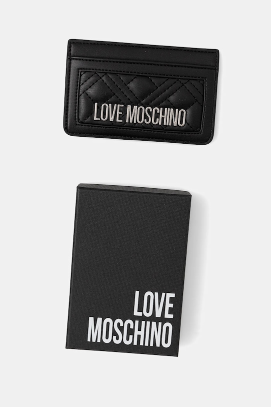 Doplnky Puzdro na karty Love Moschino JC5659PP0MLA000B čierna