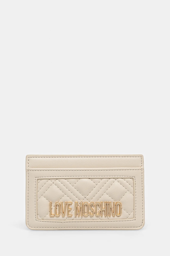 Калъф за карти Love Moschino калъф за карти бежов JC5659PP0MLA0110