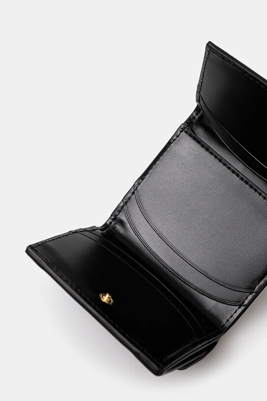 Кожен портфейл A.P.C. Trifold Geneve черен PXBMW.F63483