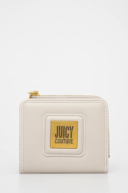 Πορτοφόλι Juicy Couture POPPY απομίμηση λείου δέρματος μπεζ WEJYF8794WVP