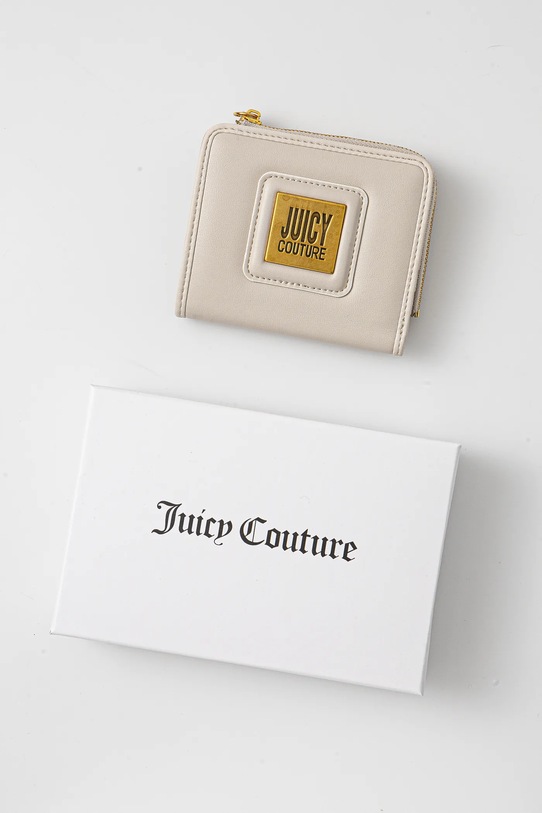 Juicy Couture portfel POPPY beżowy WEJYF8794WVP