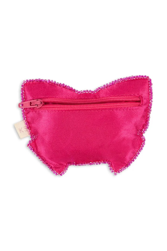 Otroška denarnica Konges Sløjd BEADED BOW WALLET roza KS103212