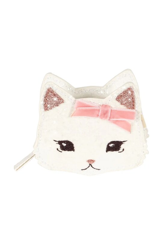 Konges Sløjd portfel dziecięcy TUT KITTY WALLET KS103232 biały SS25