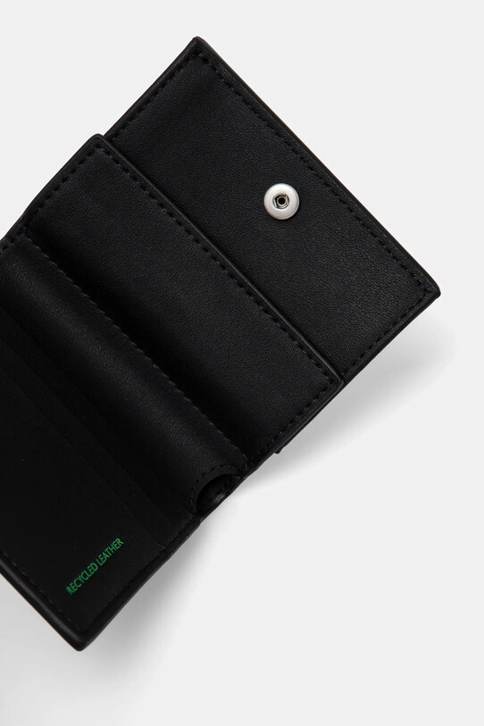 Tommy Jeans bőr pénztárca fekete AM0AM12923