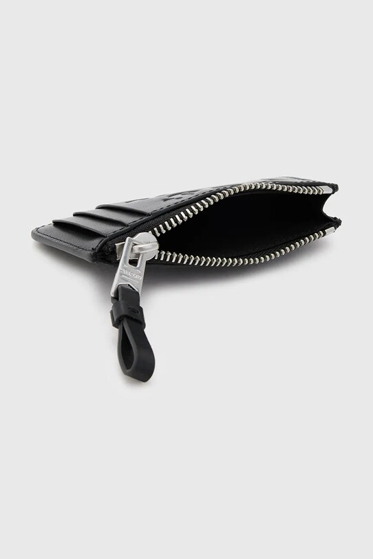 AllSaints portofel de piele TIERRA negru M266XB