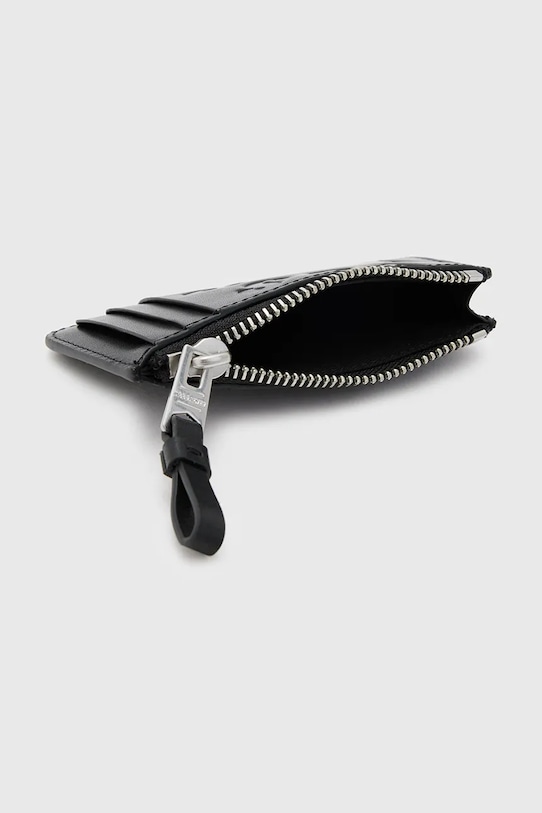 AllSaints portafoglio in pelle TIERRA nero M266XB