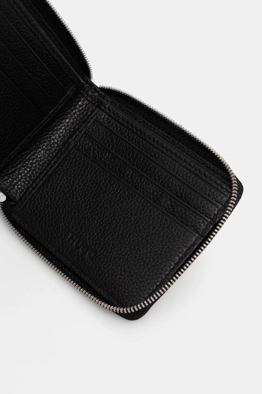 Αξεσουάρ Δερμάτινο πορτοφόλι HUGO 50536037 μαύρο