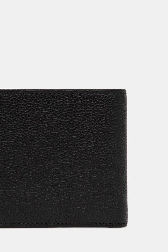 HUGO portofel de piele 50536046 negru SS25