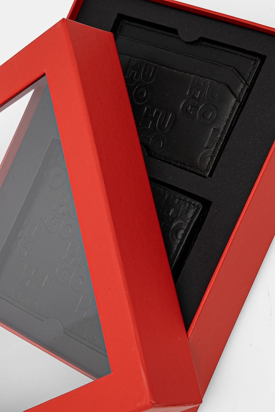 HUGO portfel i etui na karty skórzane 50536041