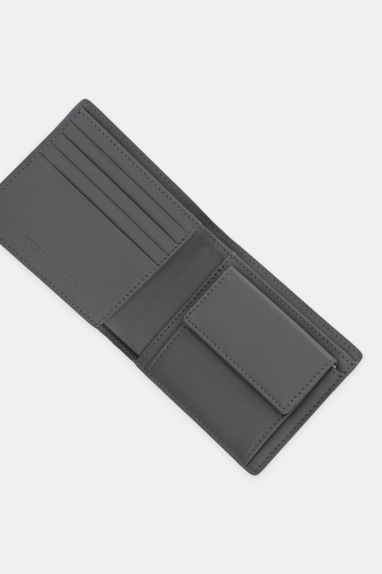 Karl Lagerfeld portofel de piele K/LOOM gri A1M32015