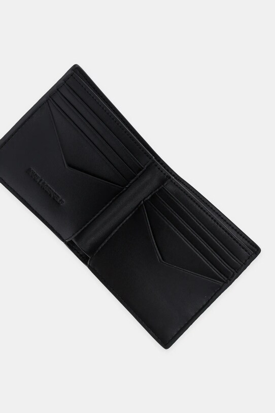 Шкіряний гаманець Karl Lagerfeld K/PLAK чорний A1M32019