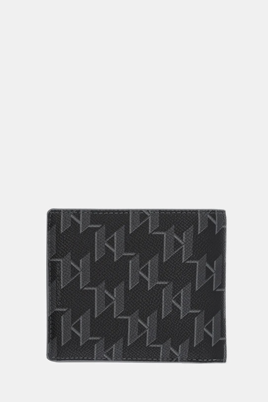 Karl Lagerfeld portofel K/KANVAS A1M32035 negru SS25