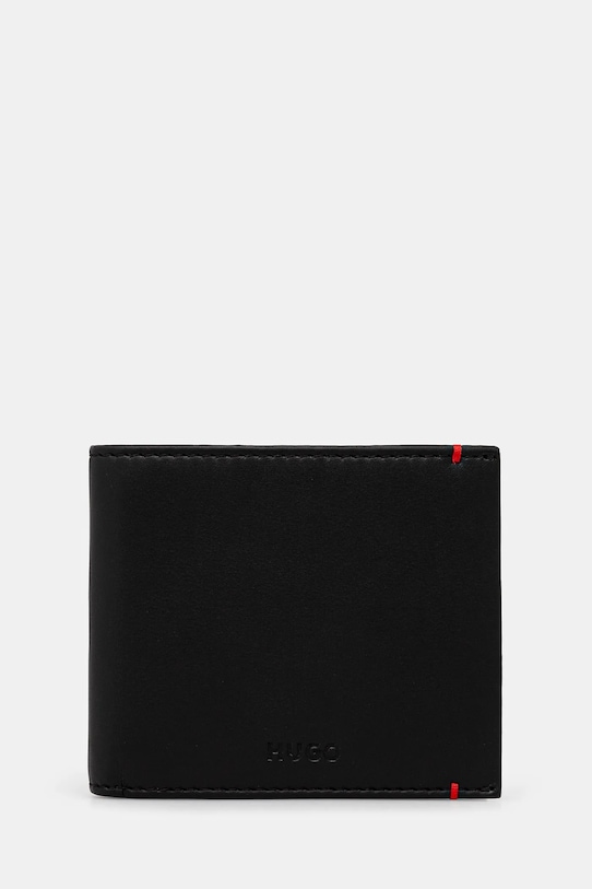 Кошелек HUGO имитация натуральной кожи чёрный 50536051
