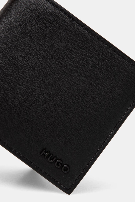 Кожен портфейл HUGO черен 50536062