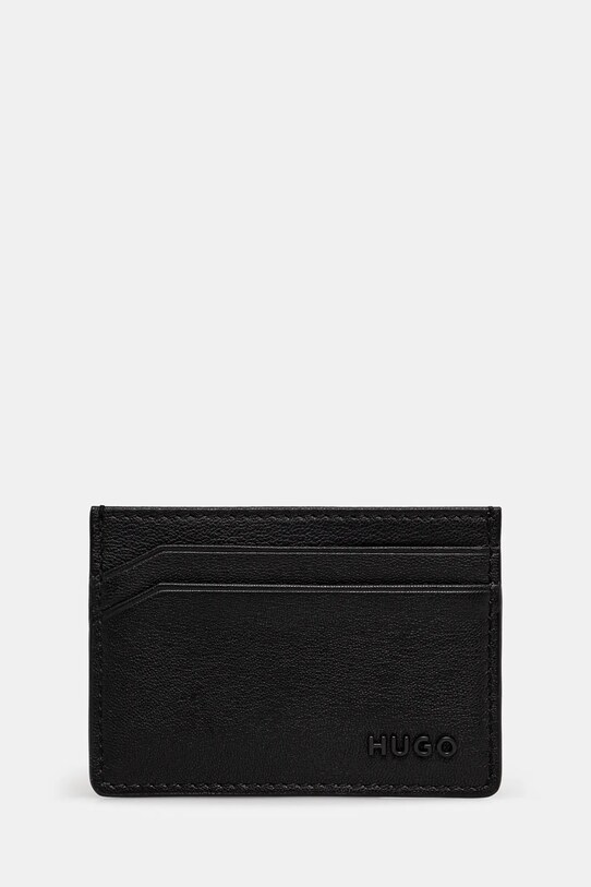 HUGO card holder din piele husă de card negru 50536063