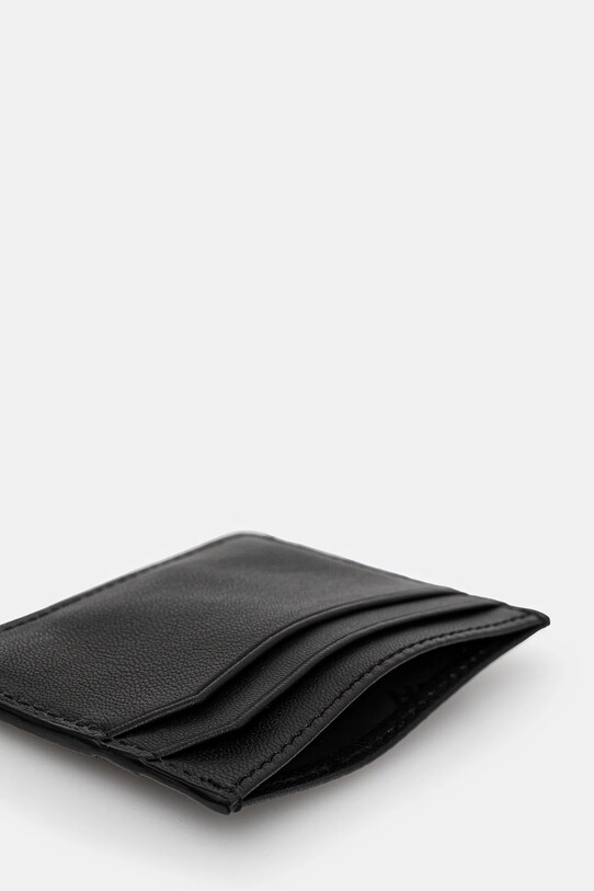 Accesorii HUGO card holder din piele 50536063 negru