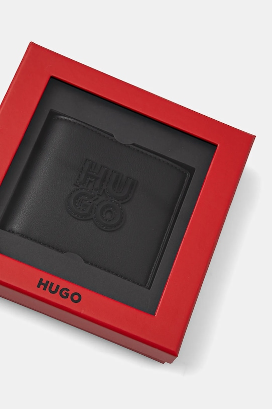 HUGO portofel 50536043 negru