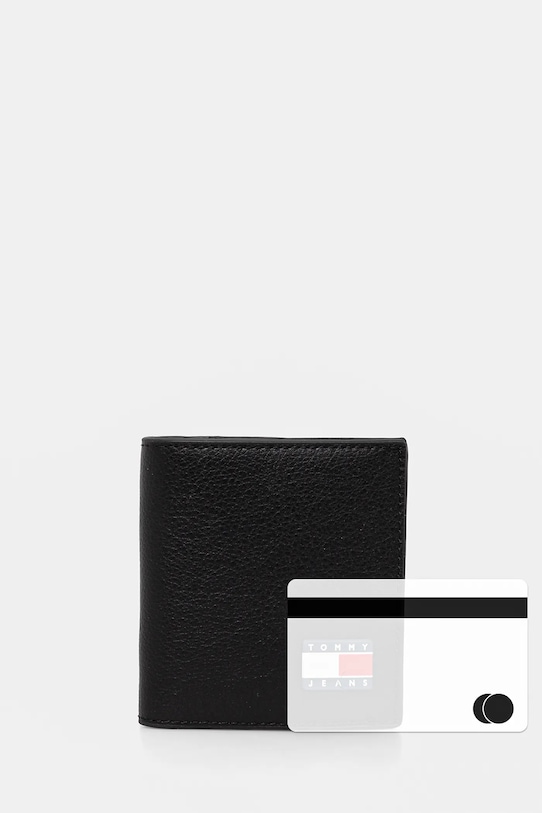 Tommy Jeans portofel negru AM0AM13372