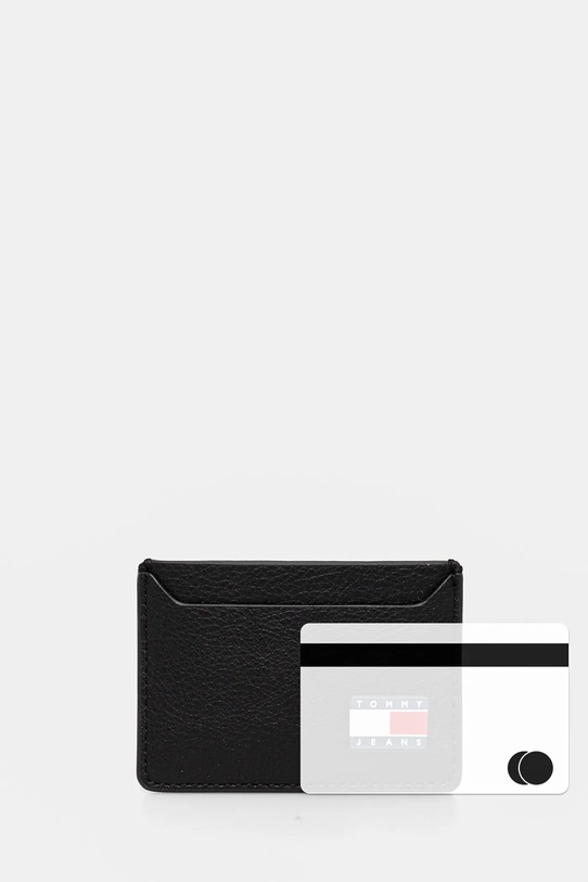 Akcesoria Tommy Jeans etui na karty AM0AM13388 czarny