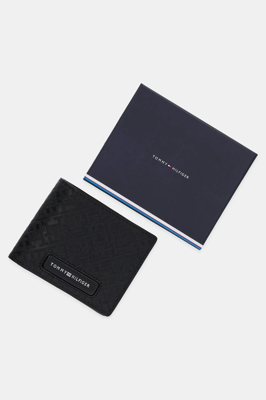 Kožni novčanik Tommy Hilfiger AM0AM13027 crna