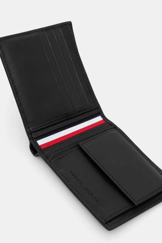 Doplňky Kožená peněženka Tommy Hilfiger AM0AM13032 černá