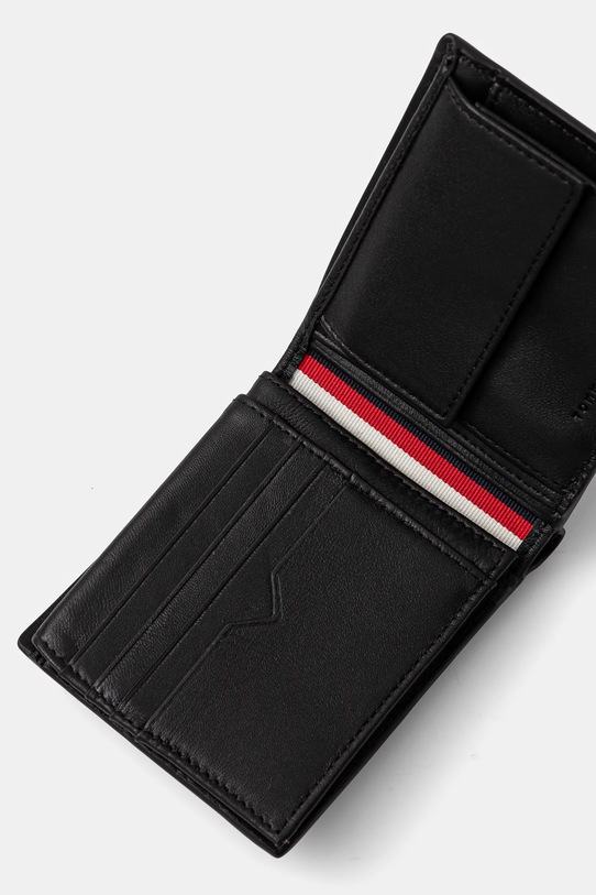 Аксесуари Шкіряний гаманець Tommy Hilfiger AM0AM13039 чорний