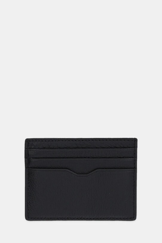 Kožni etui za kartice Tommy Hilfiger AM0AM13041 crna SS25