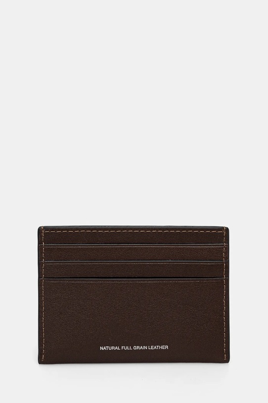 Accesorii Coach card holder CZ000 maro