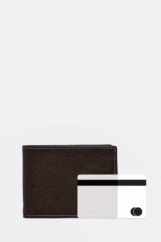 Coach portofel de piele maro CZ261