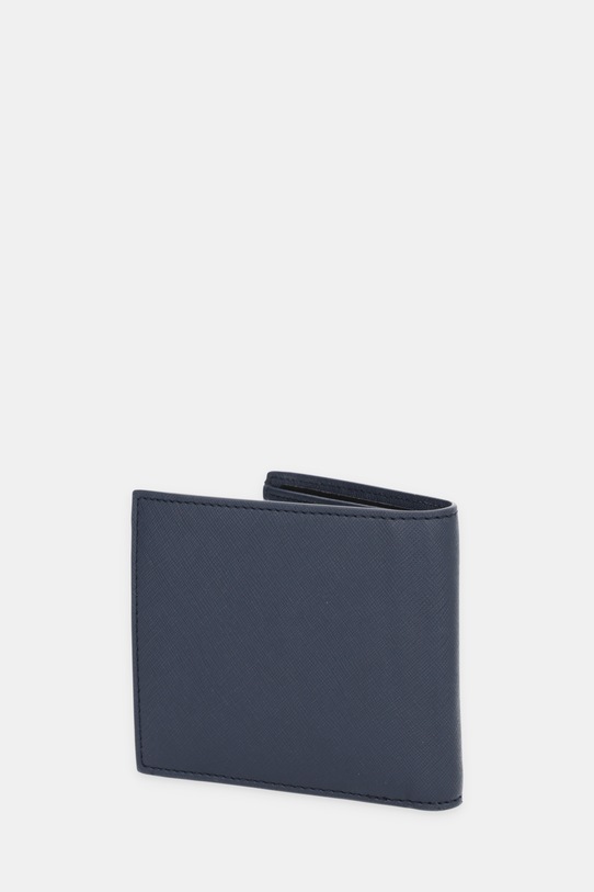 Kožni novčanik BOSS 50536710 plava SS26