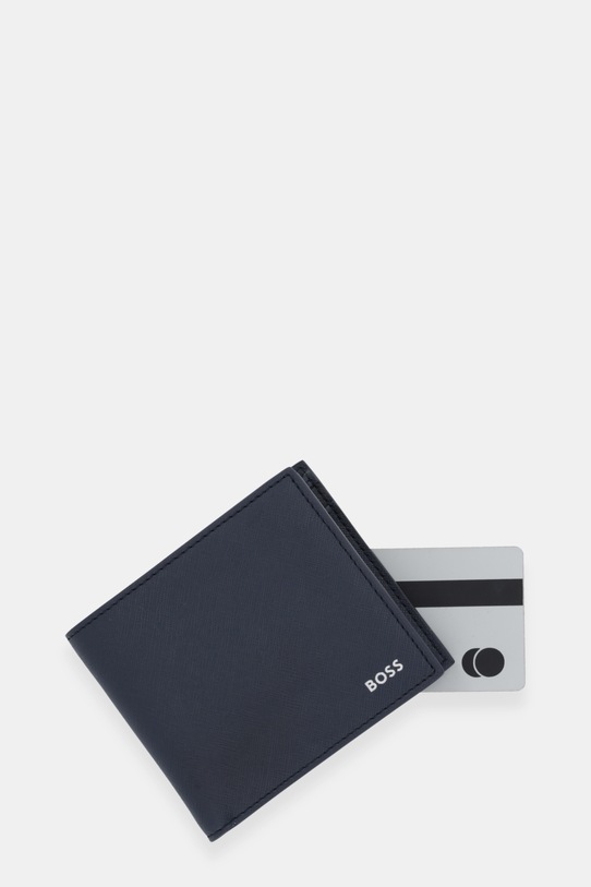 Kožni novčanik BOSS plava 50536710
