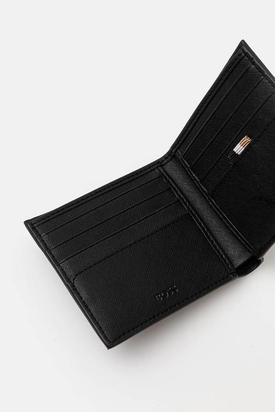 Accessori BOSS portafoglio in pelle 50536717 nero
