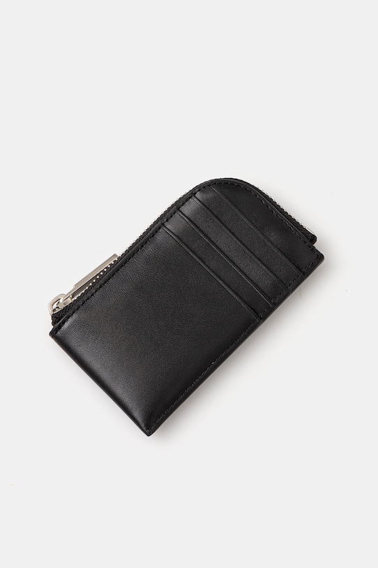 Kožená peňaženka Calvin Klein K50K512677 čierna SS25