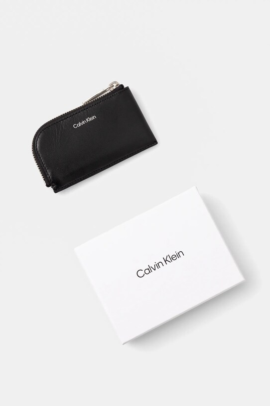 Аксессуары Кожаный кошелек Calvin Klein K50K512677 чёрный