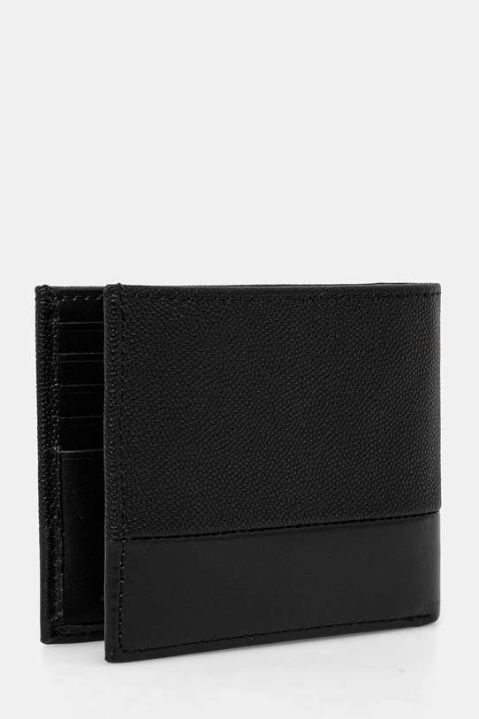 Kožni novčanik Calvin Klein K50K512678 crna SS25