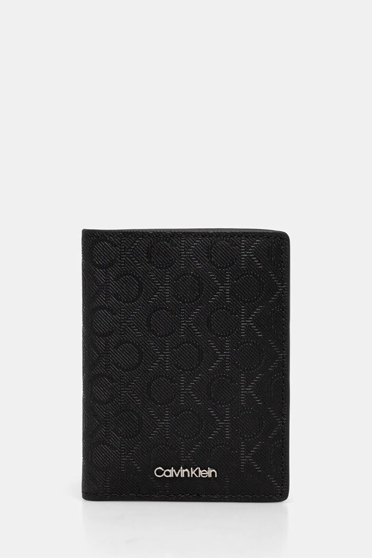 Πορτοφόλι Calvin Klein λείο δέρμα μαύρο K50K512686