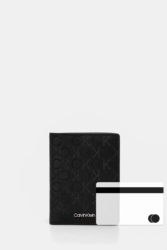 Πορτοφόλι Calvin Klein K50K512686 μαύρο