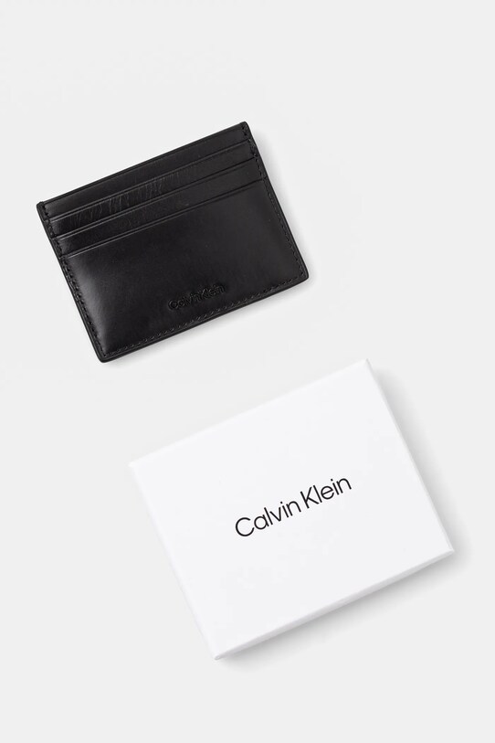 Аксесуари Чохол на банківські карти Calvin Klein K50K512697 чорний