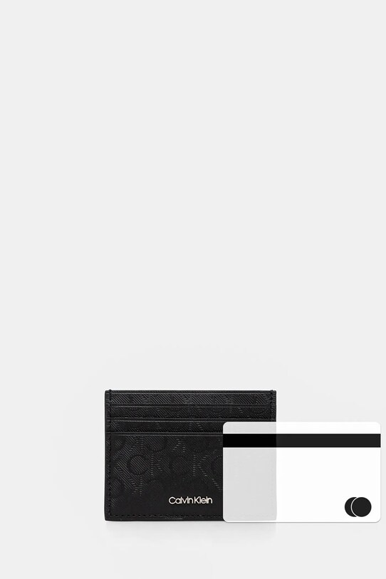 Calvin Klein carcasă din piele negru K50K512701