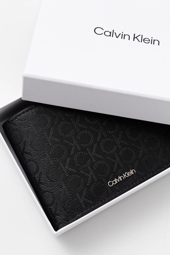 Kožni novčanik Calvin Klein crna K50K512703
