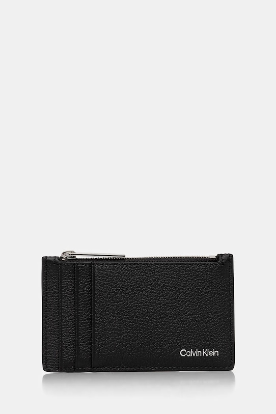 Calvin Klein card-holder din piele husă de card negru K50K512704