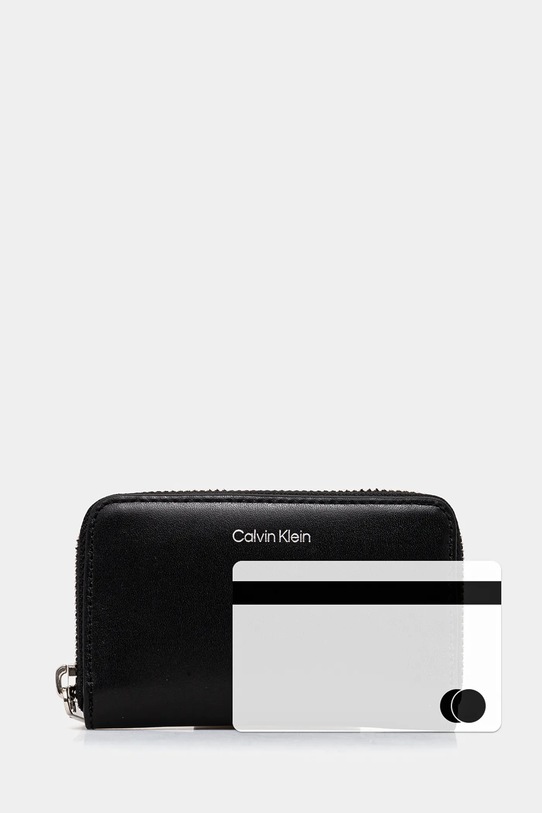 Кожен портфейл Calvin Klein K50K512705 черен