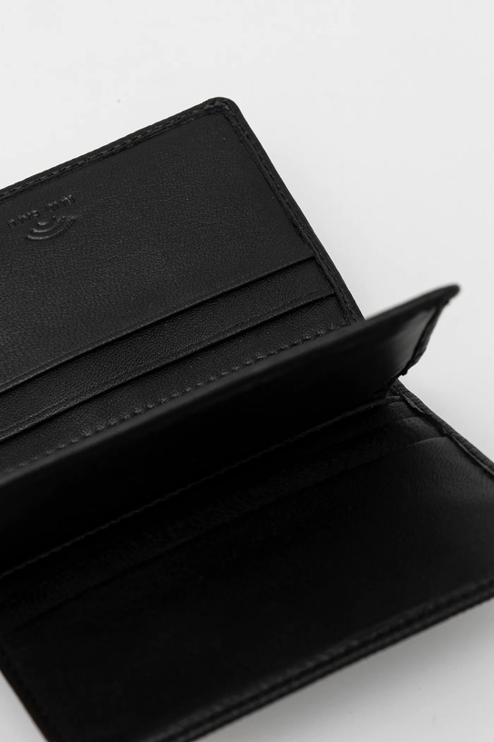 Akcesoria Guess portfel skórzany MADRID SMMADL.LEA20 czarny