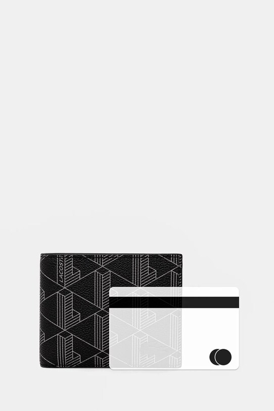 Lacoste portafoglio NH4844LX nero