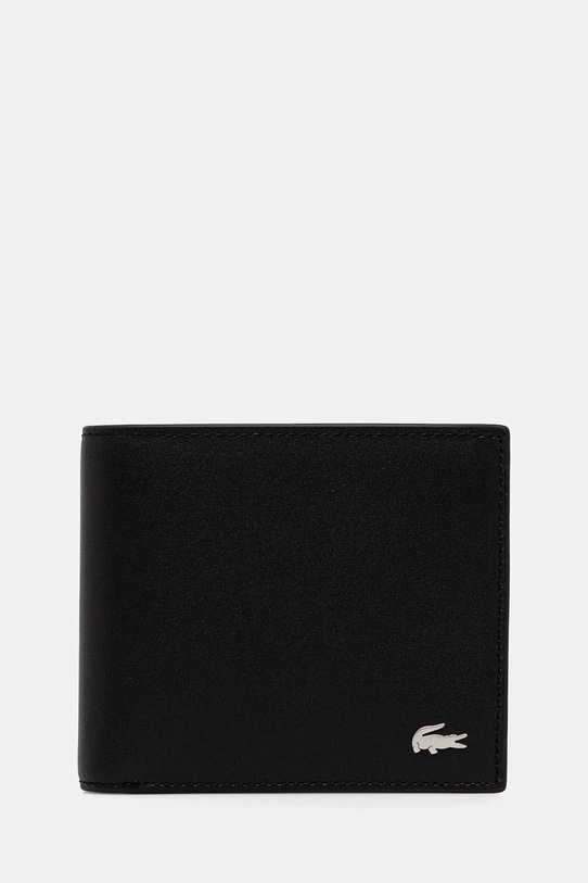 Lacoste portafoglio e portachiavi nero NH4860FG