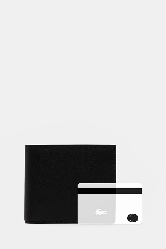 Lacoste portafoglio e portachiavi NH4860FG
