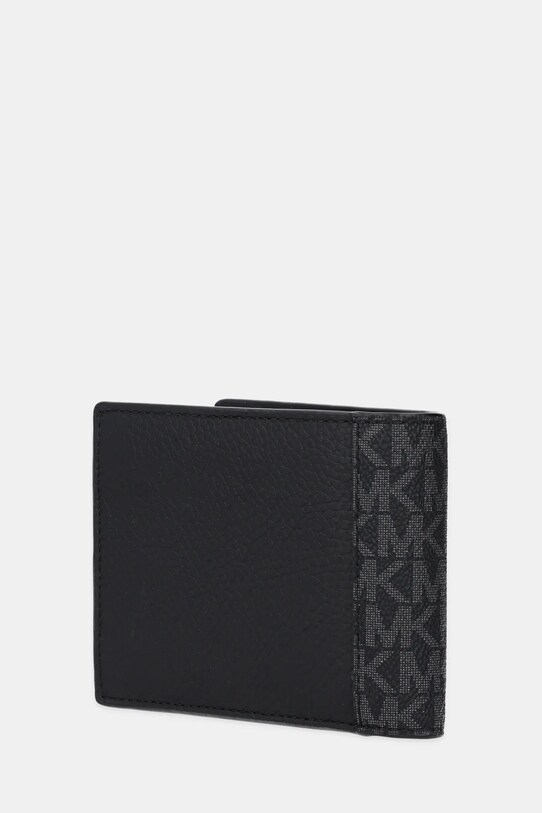 Кожен портфейл Michael Kors 39R5LHDF3O черен SS25