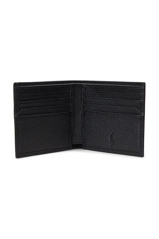 Аксесуари Шкіряний гаманець Polo Ralph Lauren 405963224 чорний