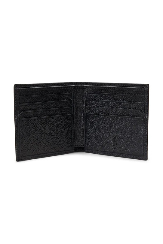 Doplnky Kožená peňaženka Polo Ralph Lauren 405963224 čierna